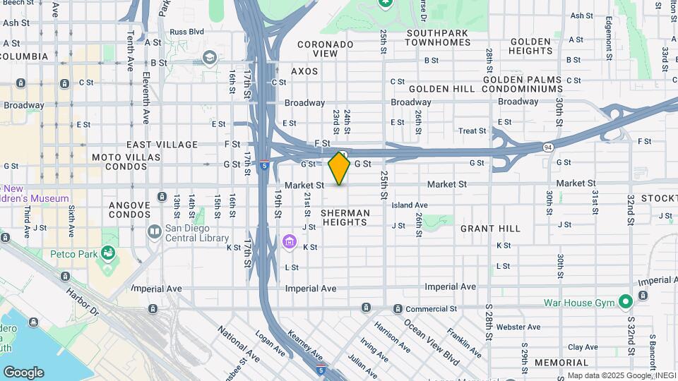 2259-2269 Market St Map and Location Details