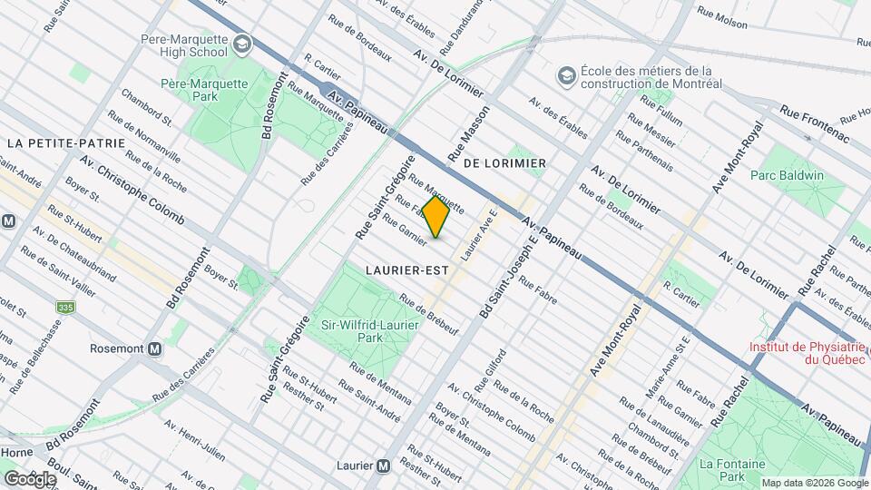 5187 Garnier Rue Map and Location Details