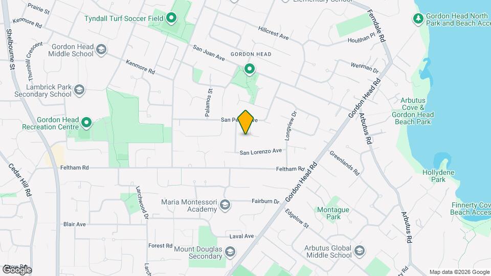 4110 San Mateo Pl Map and Location Details