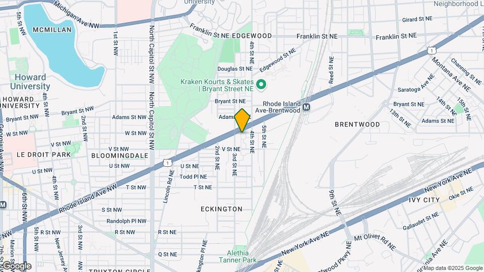 315 W St NE Map and Location Details