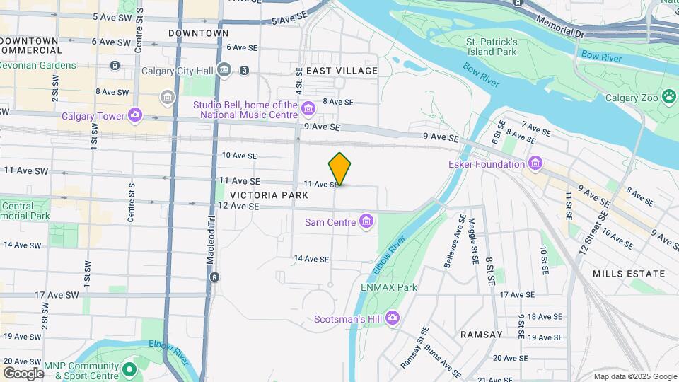 603 11th Ave SE Map and Location Details