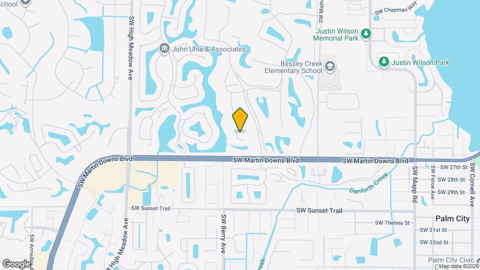 2527 SW Brookwood Ln Map and Location Details