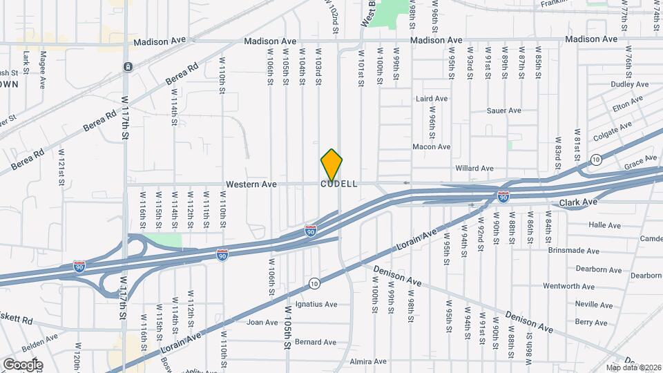 3024 West Blvd Map and Location Details