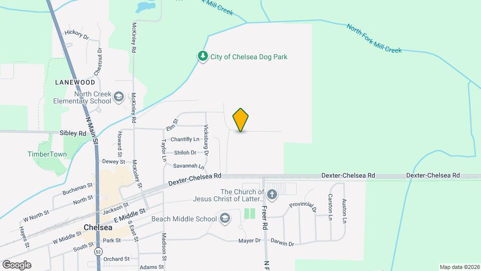 616 Countryside Dr Map and Location Details