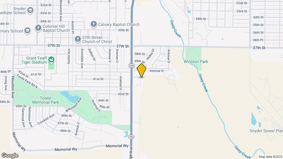 4102 Avenue U Map and Location Details