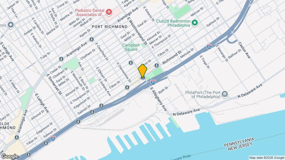 3175 Richmond St Map and Location Details
