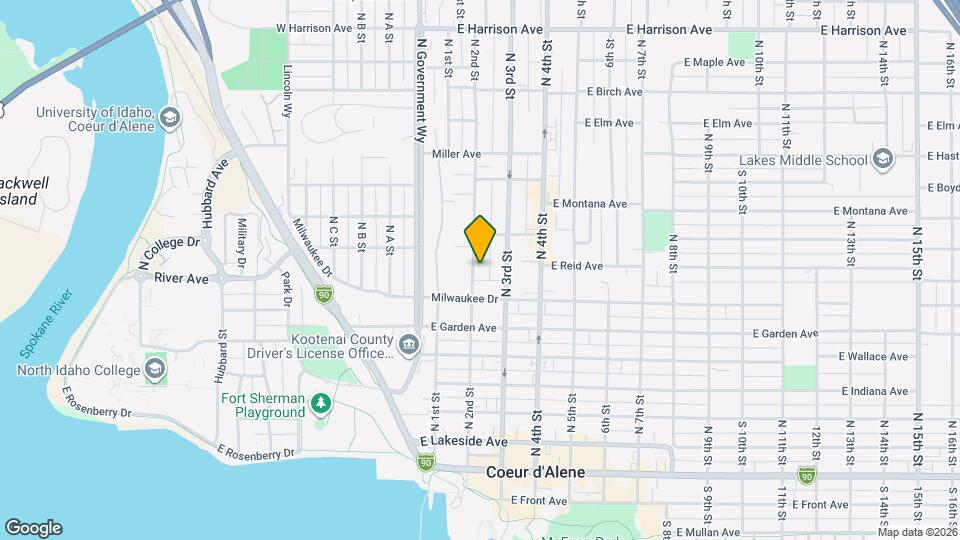 724 N 2nd St, Unit SI ID1542946P Map and Location Details