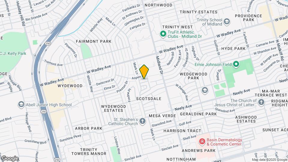 4505 Cloudcroft Ct Map and Location Details