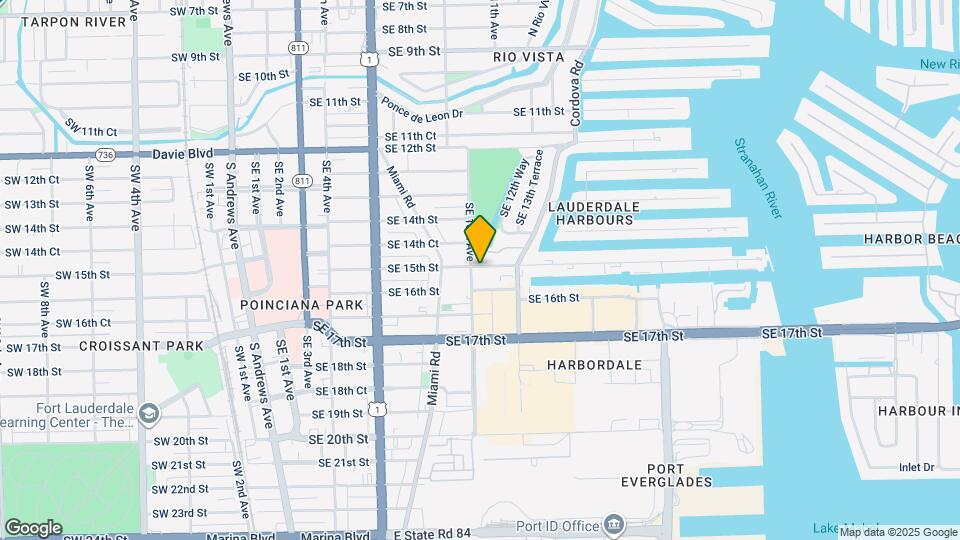 1010 SE 15th St, Unit 110 Map and Location Details