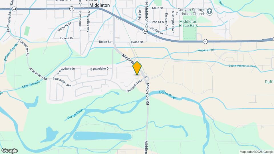 698 Diamond Lake St Mapa y Detalles de la Ubicación