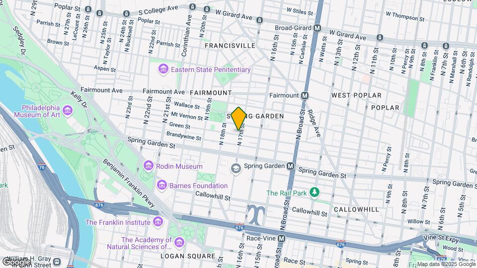1703 Green St Map and Location Details