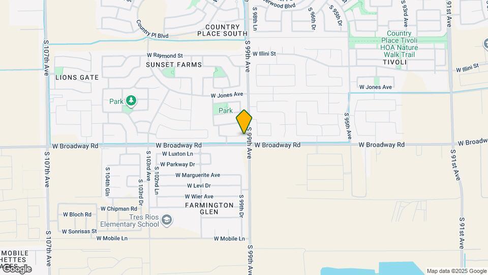 9903 W Trumbull Rd Map and Location Details