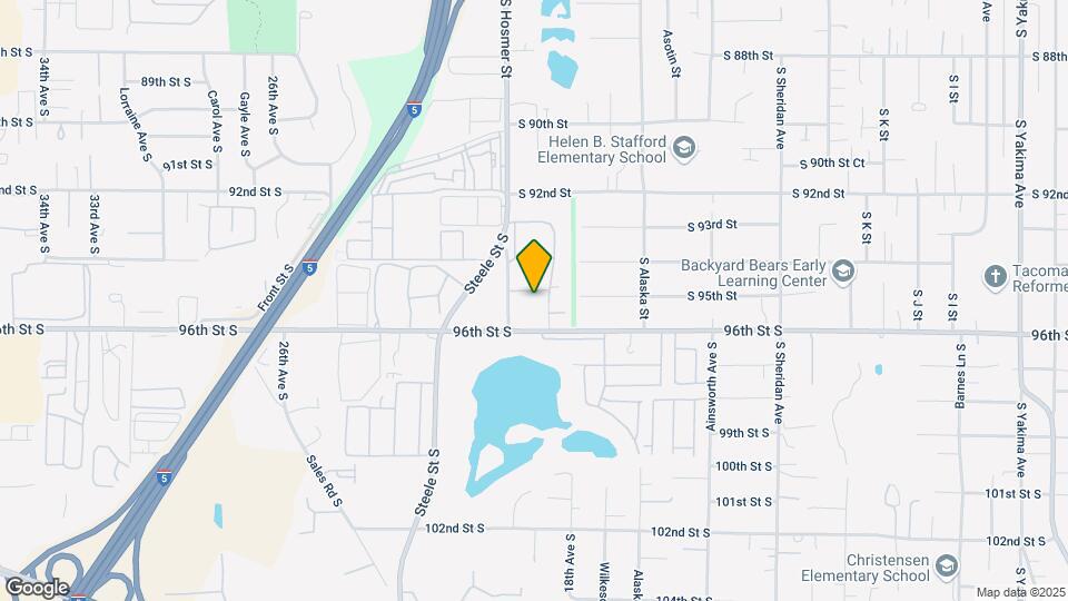 1822 S 95th St Map and Location Details