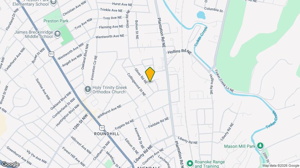 3127 Oliver Rd NE Map and Location Details