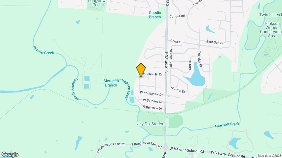 3380 S Brampton Ln Map and Location Details