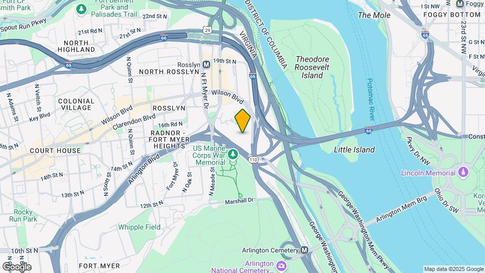 1011 Arlington Blvd, Unit 702 sevenOtwo Map and Location Details