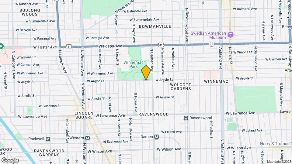 4955 N Seeley Ave, Unit 1 Mapa y Detalles de la Ubicación