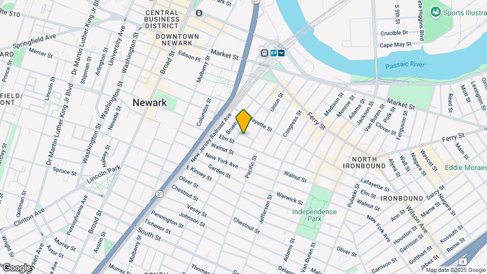 157 Green St Mapa y Detalles de la Ubicación