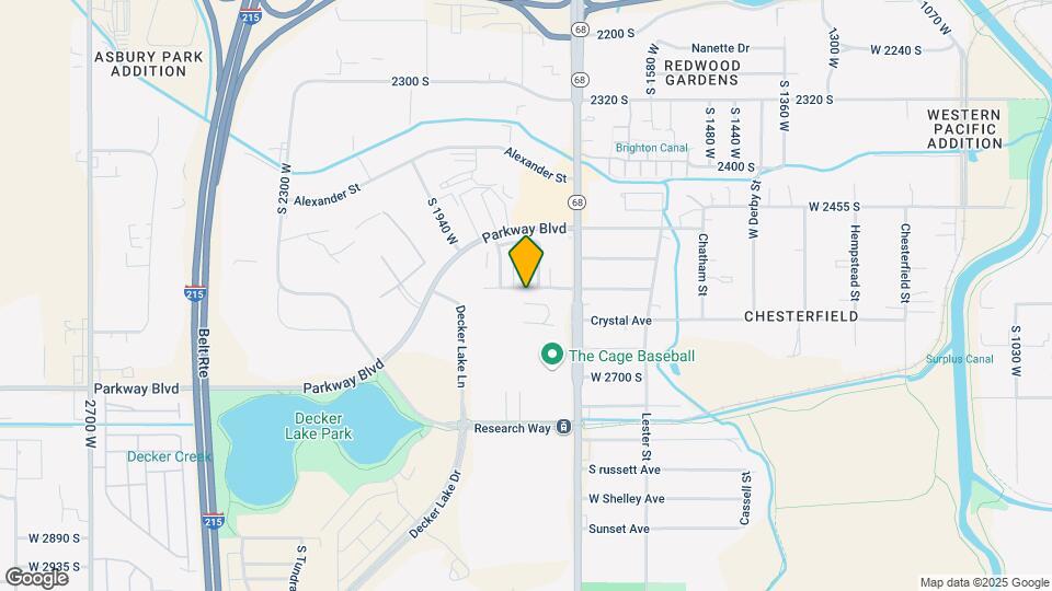 1817 W Lake Park Dr Map and Location Details