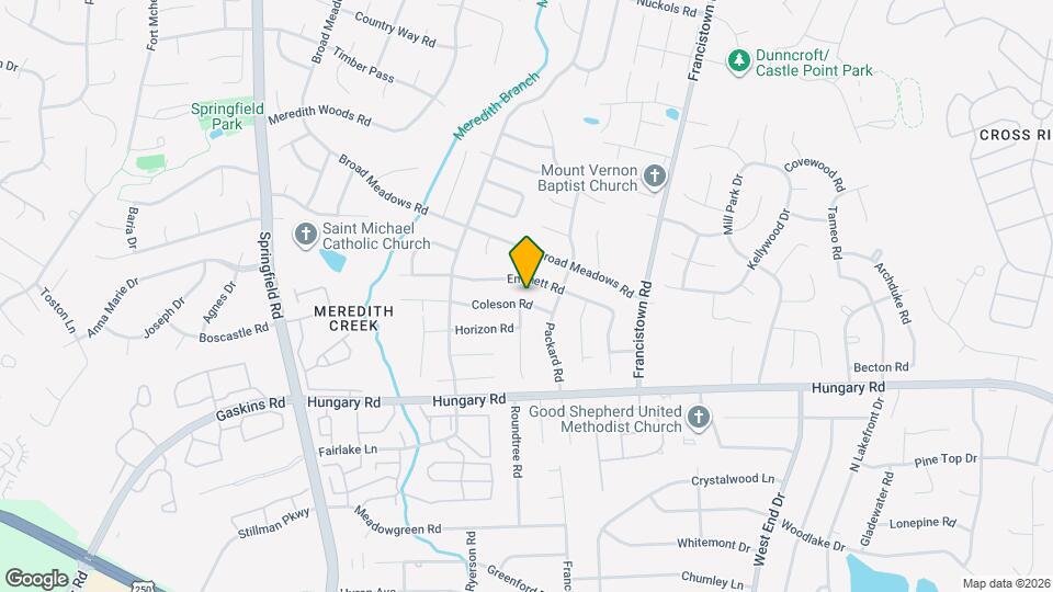 9310 Coleson Rd, Unit K-K102 Mapa y Detalles de la Ubicación