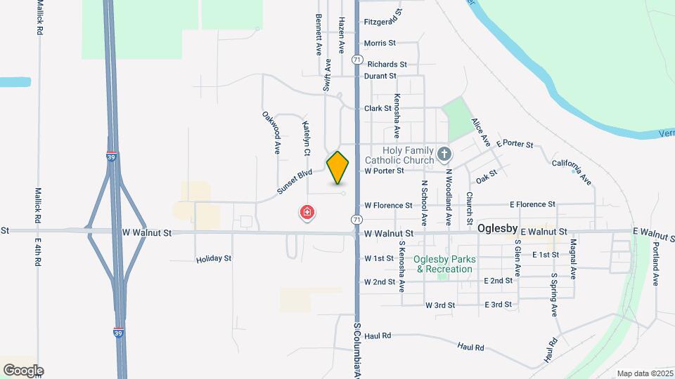 Oglesby Senior Housing Map and Location Details