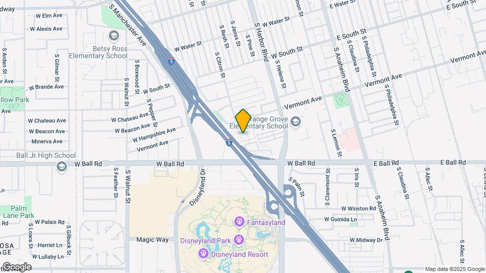 933 S Citron St Mapa y Detalles de la Ubicación