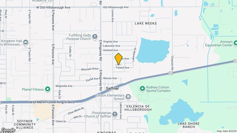 314 Tweed Ave Mapa y Detalles de la Ubicación