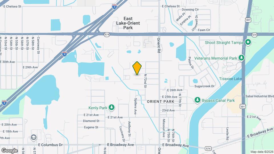 6914 Waycross Ave Map and Location Details