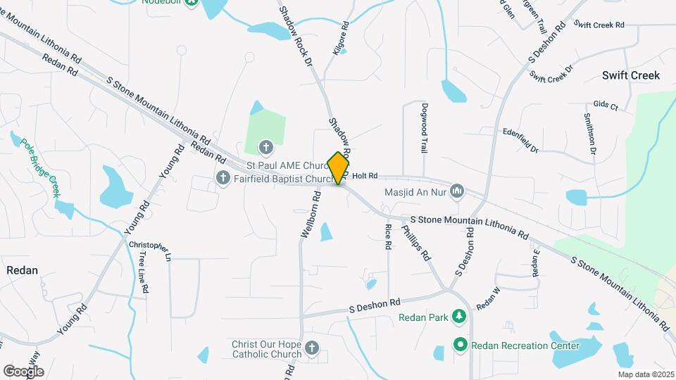 1817 S Stone Mountain Lithonia Rd Mapa y Detalles de la Ubicación