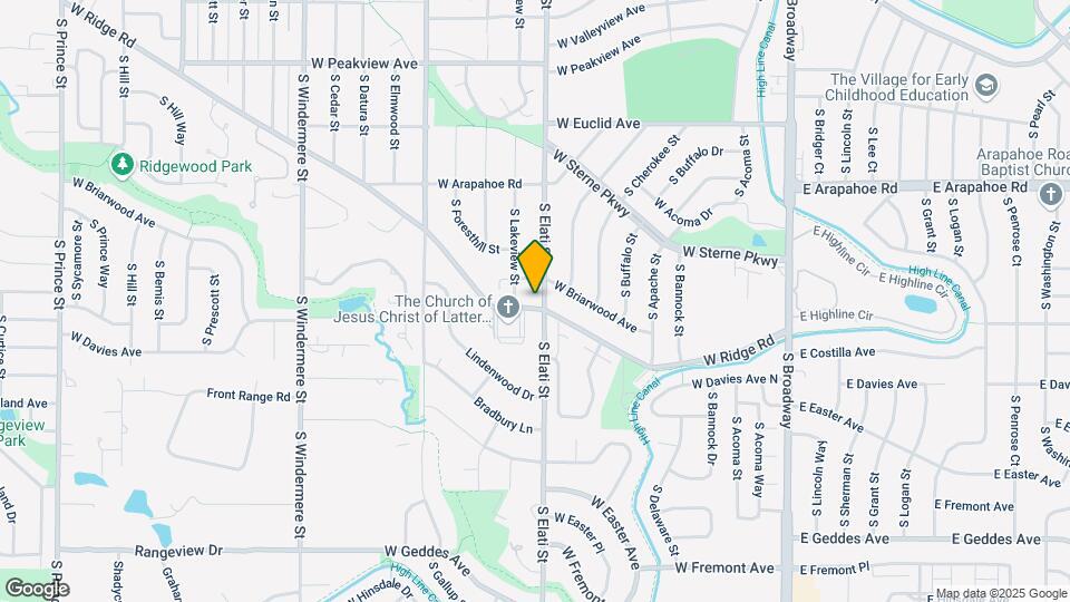 819 W Ridge Rd Map and Location Details