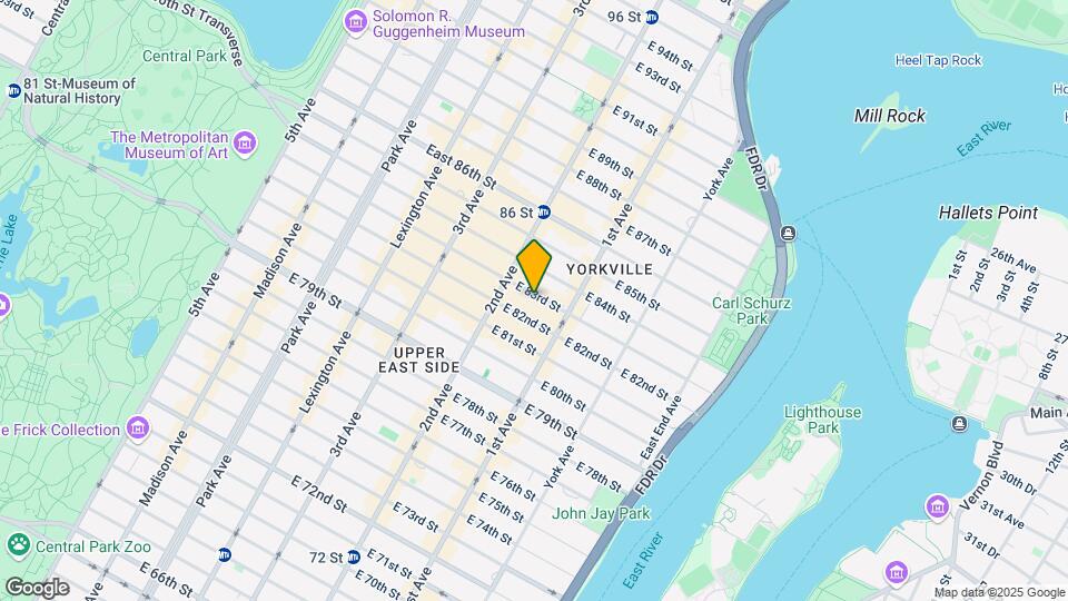 318-322 E 83rd St Map and Location Details