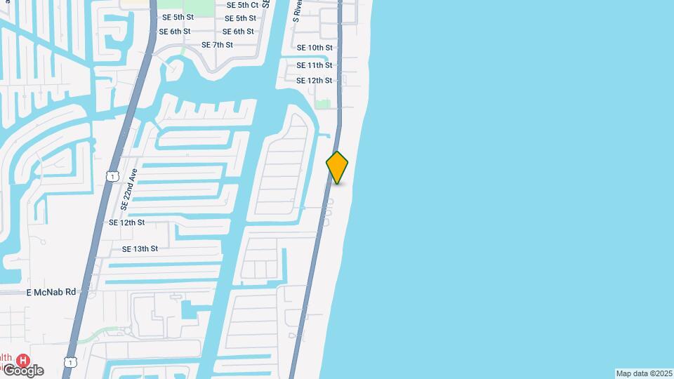 1390 S Ocean Blvd Map and Location Details