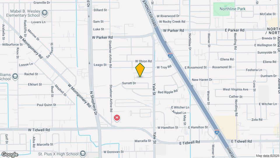 407 Yale Oaks Ln Map and Location Details
