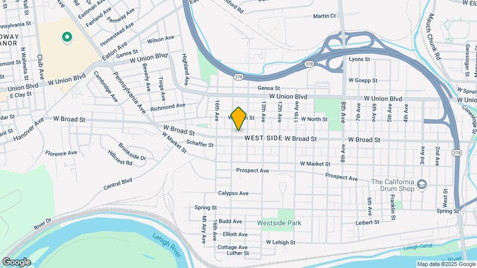 1520 W Broad St Map and Location Details