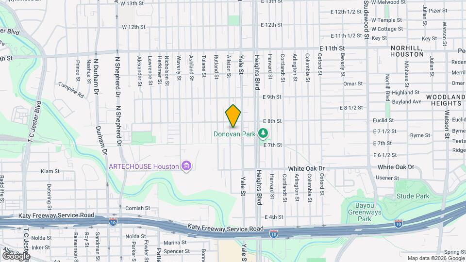 734B Allston St Map and Location Details