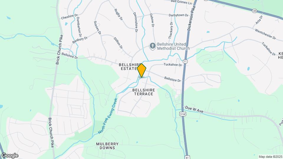 1310 Ewing Creek Dr Map and Location Details