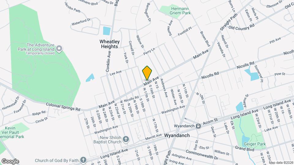 105 Muncy Ave Map and Location Details