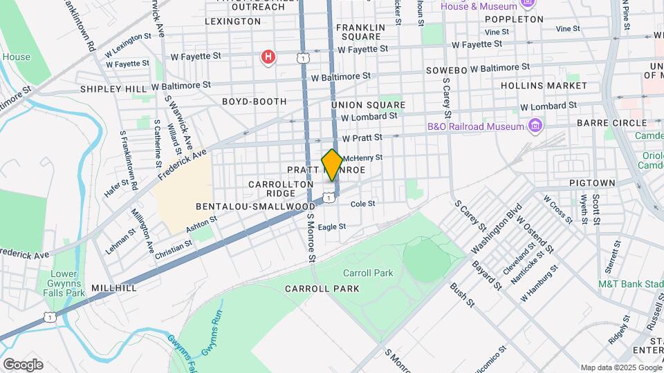 1807 Ramsay St Map and Location Details