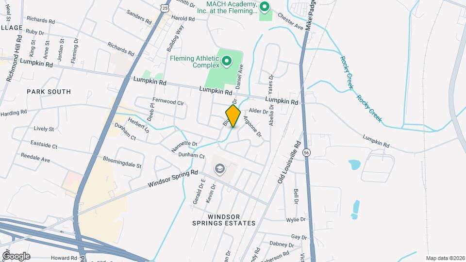 1831 Catalina Dr Map and Location Details