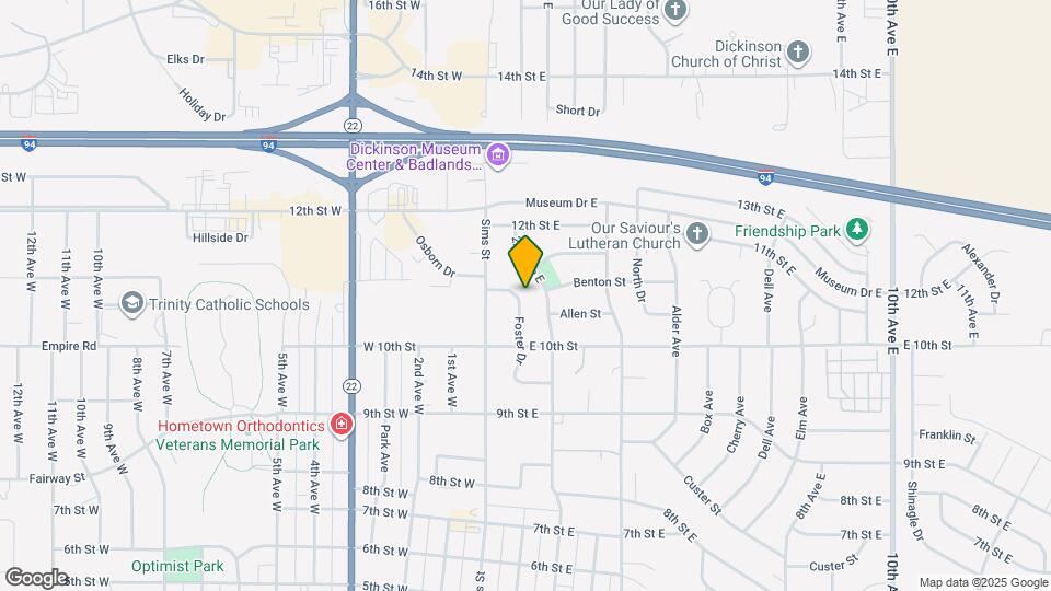 1070 Foster Dr Map and Location Details