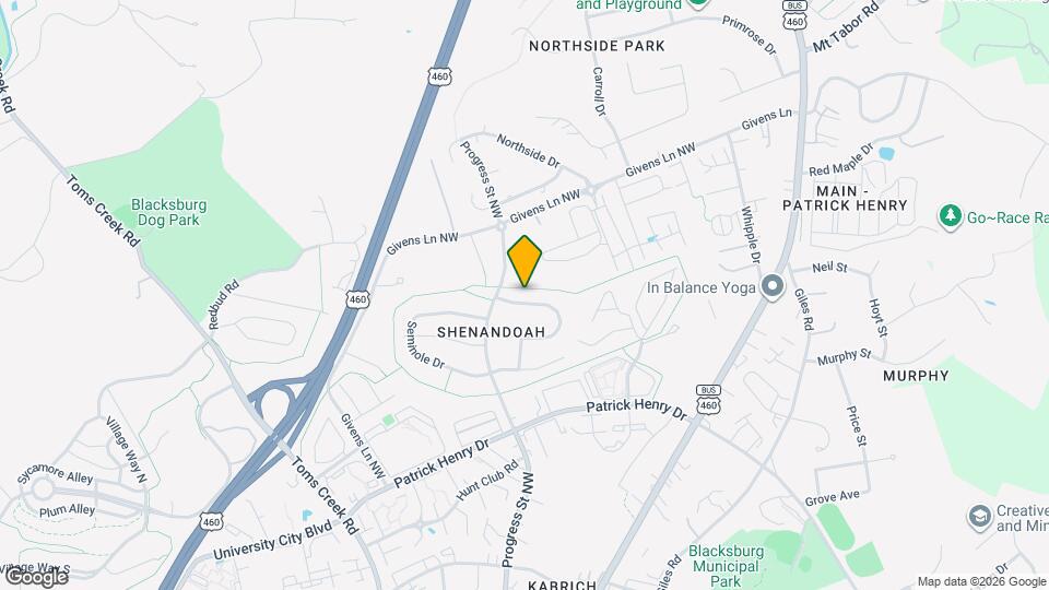 310 Cherokee Dr Map and Location Details