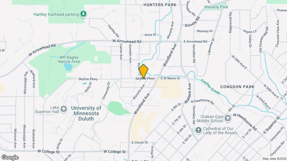 1615 Waverly Ave Map and Location Details