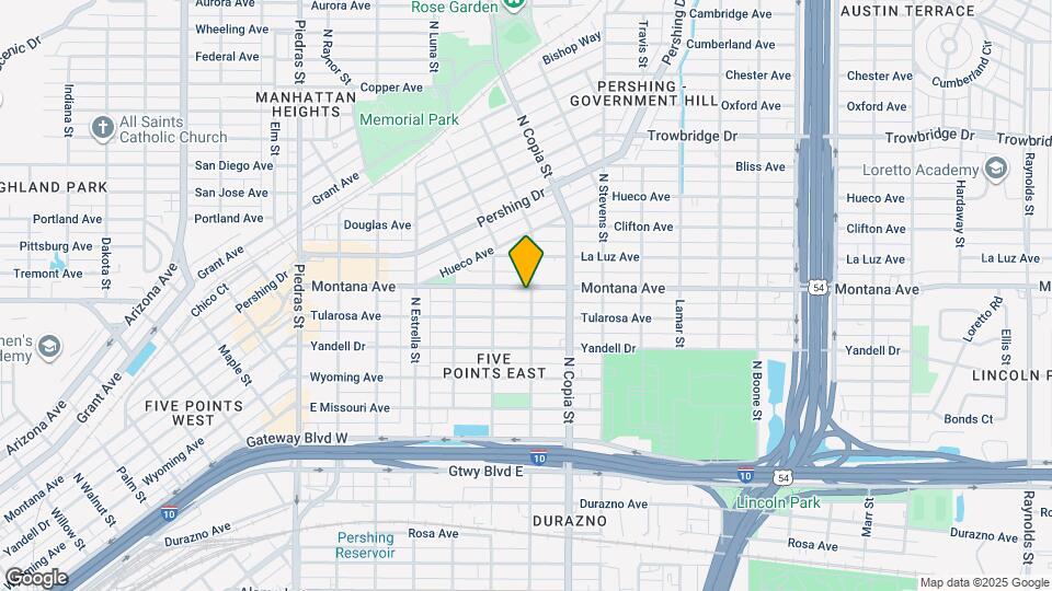 3428 Montana Ave Map and Location Details