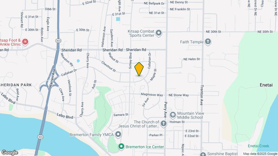 Parkwood Terrace Map and Location Details