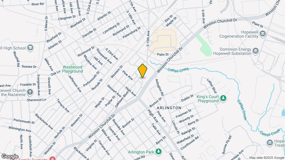 2400 Oaklawn Blvd Map and Location Details