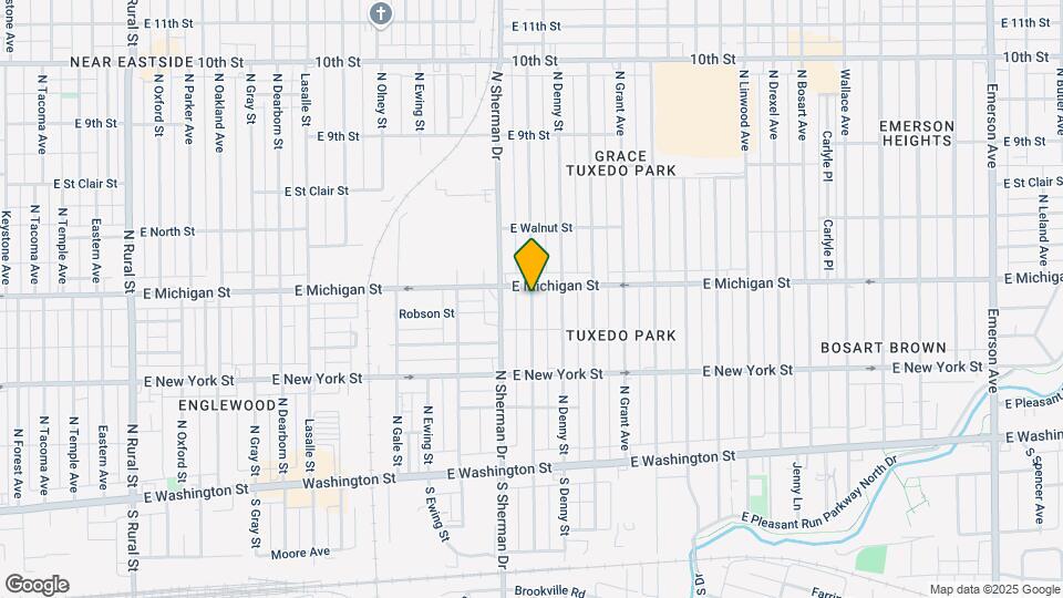 432 N Bradley Ave Map and Location Details
