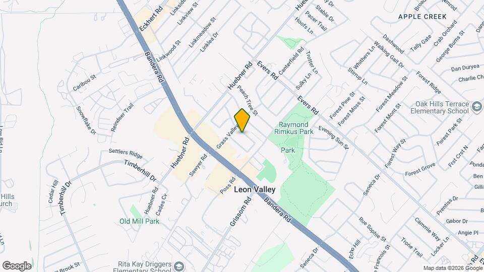 6618 Cloverbend St Map and Location Details