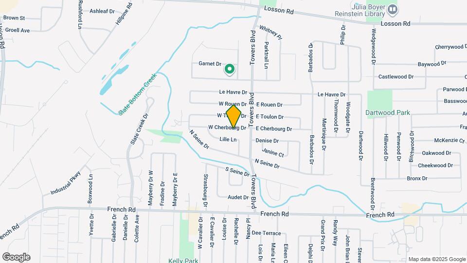 31 W Cherbourg Dr Map and Location Details