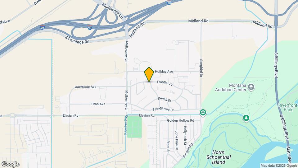 1410 Chesapeake Ln Map and Location Details