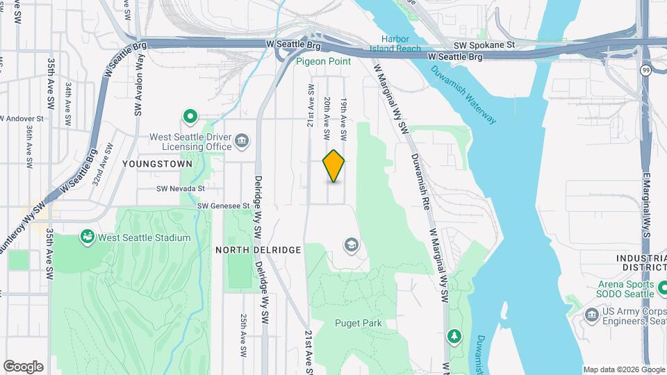 4138 20th Ave SW Map and Location Details